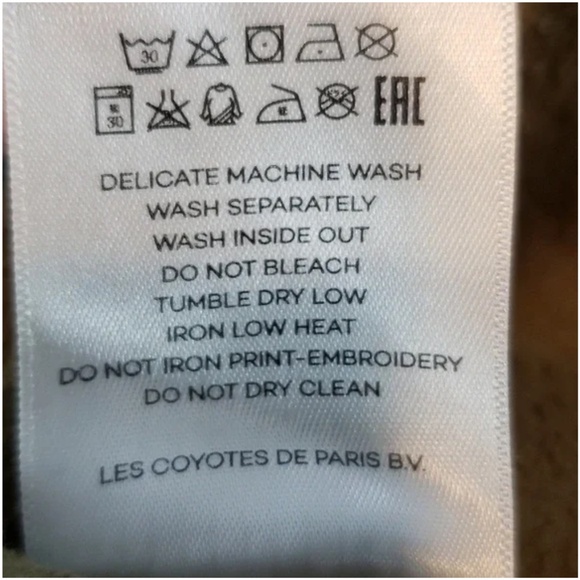 Les Coyotes De Paris Alison Tie Dye Blouson Pullover Sweater Sz 40 Medium - Picture 9 of 12